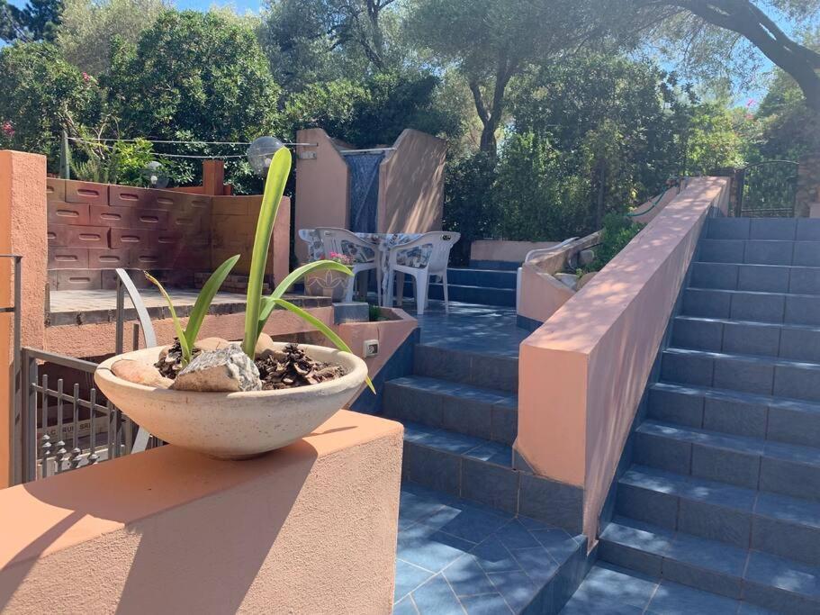 Villa Cala Sinzias カスティアーダス エクステリア 写真